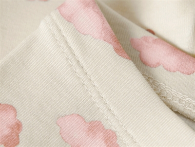 Lil\' Atelier leggings turtledove pink cloud med skyprint