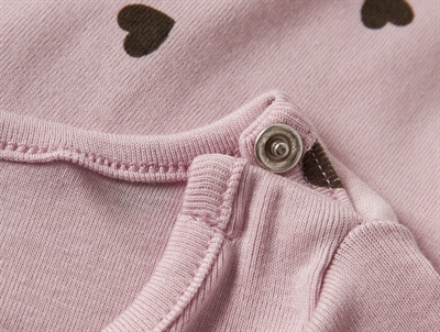 Name It body burnished lilac med hjerteprint