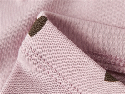 Name It leggings burnished lilac med hjerteprint