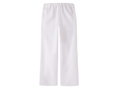 bagside af lyserøde Name It bukser med tynde striber