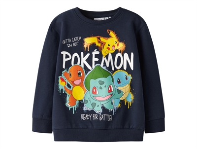Name It sweatshirt navy blazer med Pokémon
