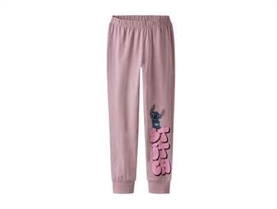Name It pyjamas keepsake lilac med Stitch print