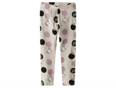 Name It leggings peyote melange med Hello Kitty print