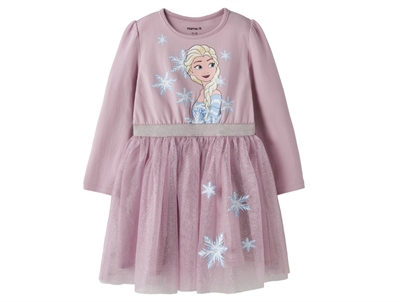 Name It Frozen kjole keepsake lilac med tyl