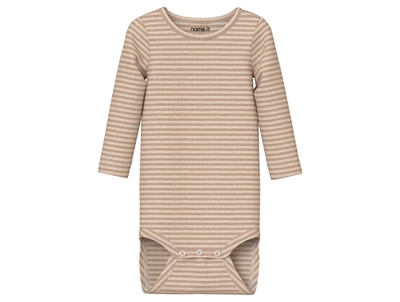 Name It body cloud dancer med glimmerstriber