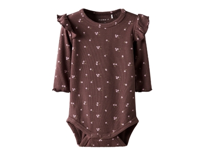 Name It body peppercorn med blomsterprint