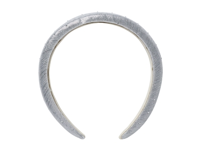 Name It hårbøjle Silver med glitter og små sten