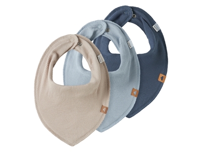 Name It rib savlesmæk i blå og beige nuancer 3-pak