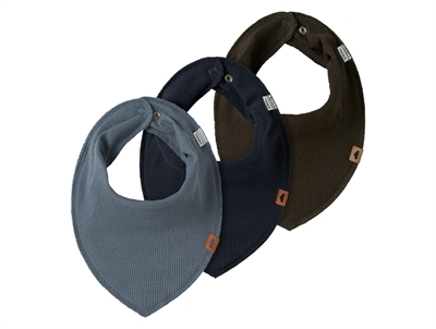 Name It savlesmække i flint stone, navy og delicioso rib 3-pak