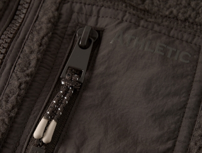 Name It teddyjakke med brystlomme og lynlås