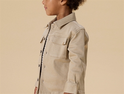 Lil\' Atelier overshirt irish cream med brystlommer