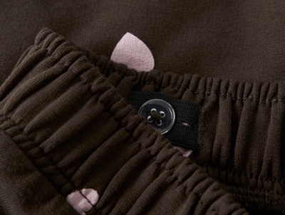 name it mini bukser delicioso med hjerteprint detalje