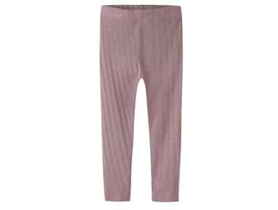 name it mini leggings toadstool med glimmerstruktur forside