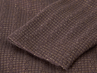 name it mini bluse peppercorn med glimmerstruktur detalje