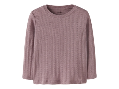 name it mini bluse toadstool med glimmerstruktur forside