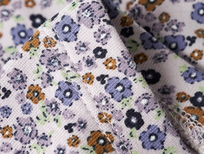 Name It leggings lilac marble med blomsterprint
