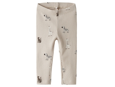 Name It leggings summer sand med dyreprint
