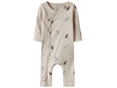 Name It natdragt summer sand med dyreprint
