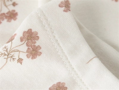 Lil\' Atelier leggings coconut milk med elastik i taljen