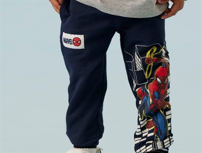Name It sweatpants navy blazer med Spider-Man print