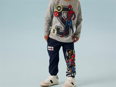 Name It sweatpants navy blazer med Spider-Man print