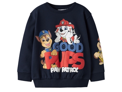 Name It sweatshirt navy blazer med Paw Patrol print