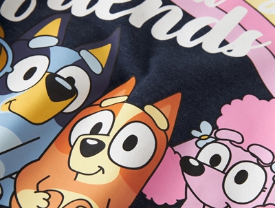 Name It sweatshirt navy blazer melange med Bluey og friends print