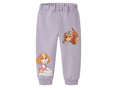 Name It sweatpants lavender gray med Paw Patrol print