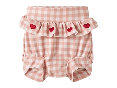 Lil' Atelier badeble i rosa nuance set forfra