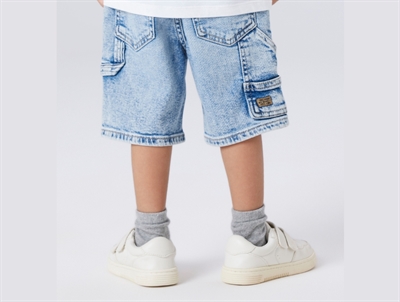 Name It denim bermuda shorts lyseblå til børn