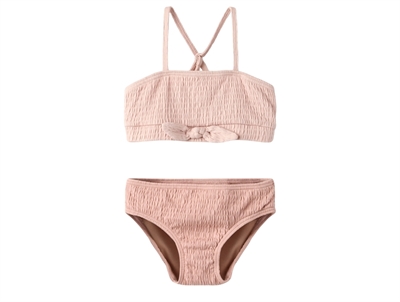 Lil' Atelier bikini i fersken nuance set forfra