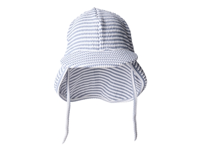 Lil Atelier solhat tradewinds med striber og nakkeskygge