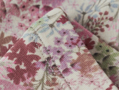 Name It leggings i lys beige nuance pumice stone med ribstruktur