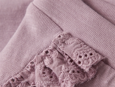 Name It leggings i rosa nuance dawn pink med elastik i taljen