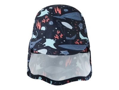 Name It UV solhat navy blazer med havdyr front