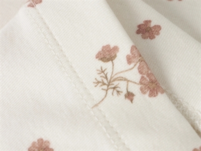 Lil\' Atelier leggings coconut milk med elastik i taljen