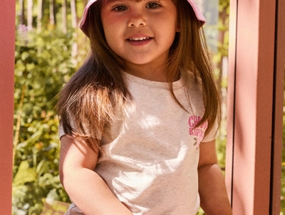 Name It t-shirt peyote melange blomsterprint model