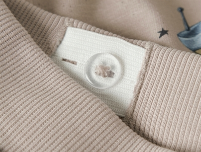 Name It sweatpants chateau gray rumprint detalje