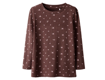 Name It bluse peppercorn med blomsterprint