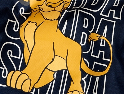 Name It bluse navy blazer med Simba print