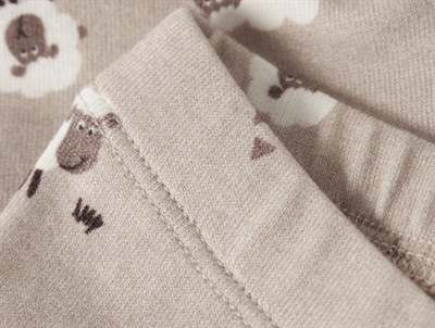 Name It leggings island fossil med fåreprint