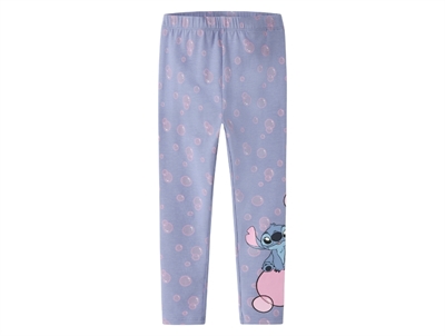 Name It leggings i lilla nuance med Stitch motiv