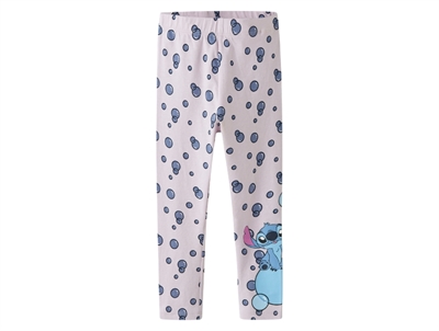 Name It leggings i lilla nuance med Stitch motiv