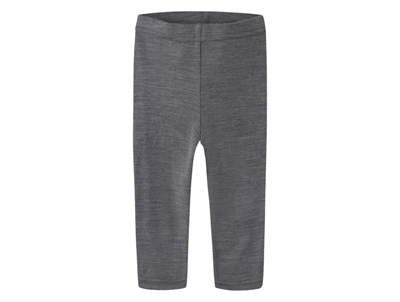 Lil' Atelier merinould leggings i mørkegrå nuance