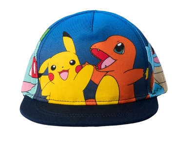 Name It Pokémon kasket navy blazer med Pikachu og Charmander