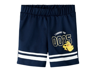 Name It Pokémon shorts navy med Pikachu print