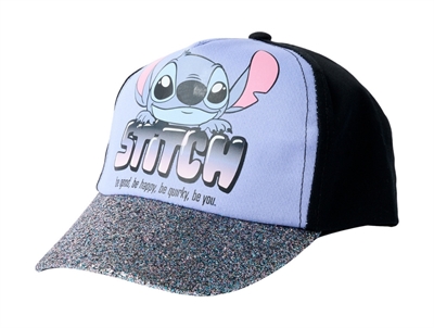 Name It kasket i sort med Disney Stitch print