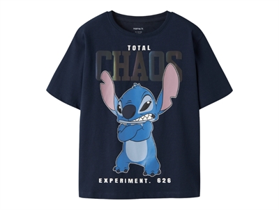 Name It t-shirt navy blazer med Stitch motiv