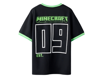 Name It t-shirt sort Minecraft 09 print bagpå
