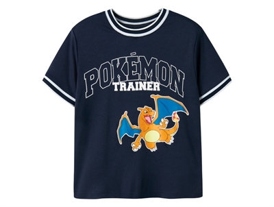 Name It t-shirt navy Pokémon trainer med Charizard